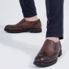 Pure Leather Men's Classic Shoes Patterned - 56.060.09