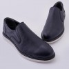 Pure Leather Men's Lace-Up Shoes Casual Elastic Comfortable - 56.061.11
