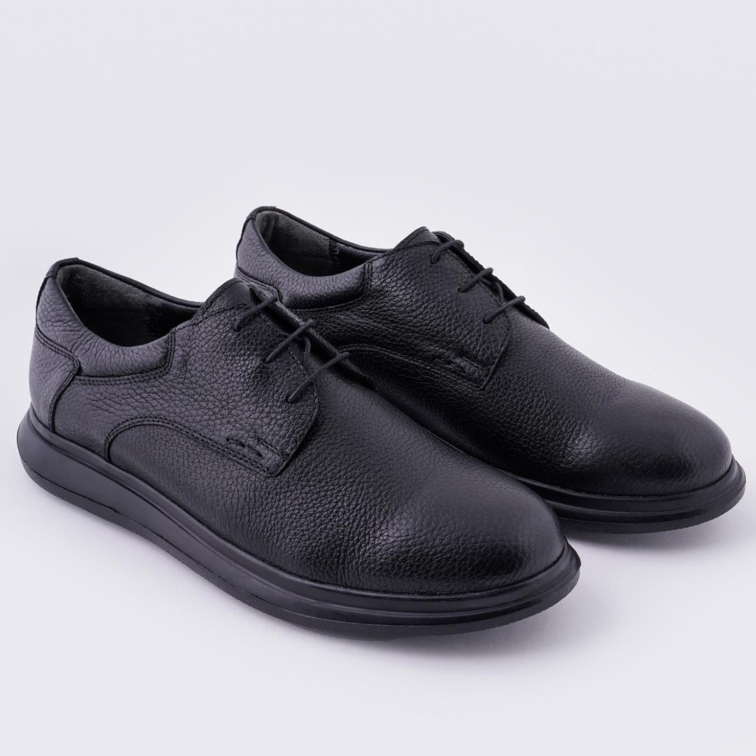 Pure Leather Men's Casual Shoes Lace-Up Comfortable - 56.074.17