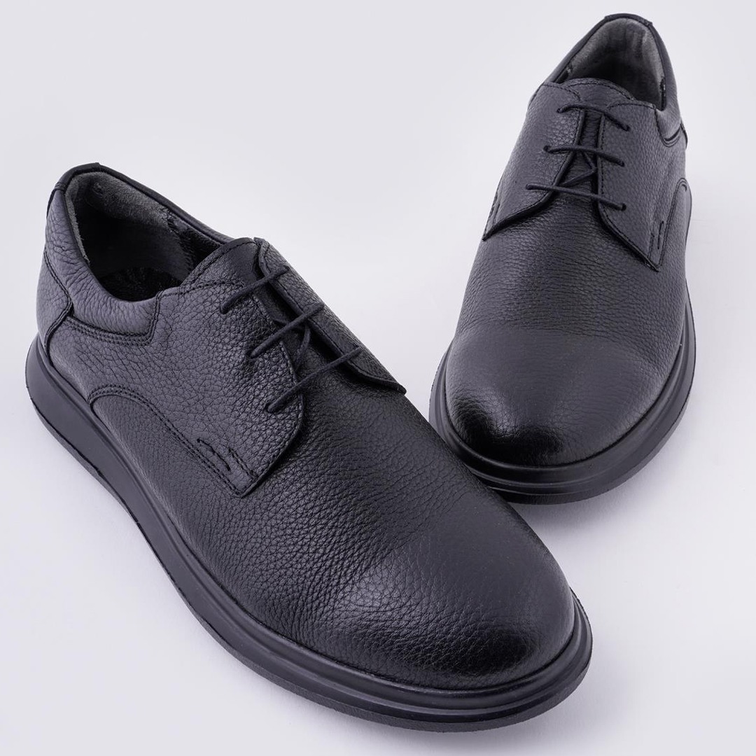 Pure Leather Men's Casual Shoes Lace-Up Comfortable - 56.074.17
