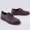 Pure Leather Men's Casual Shoes Comfortable Sole Lace-up - 56.073.09