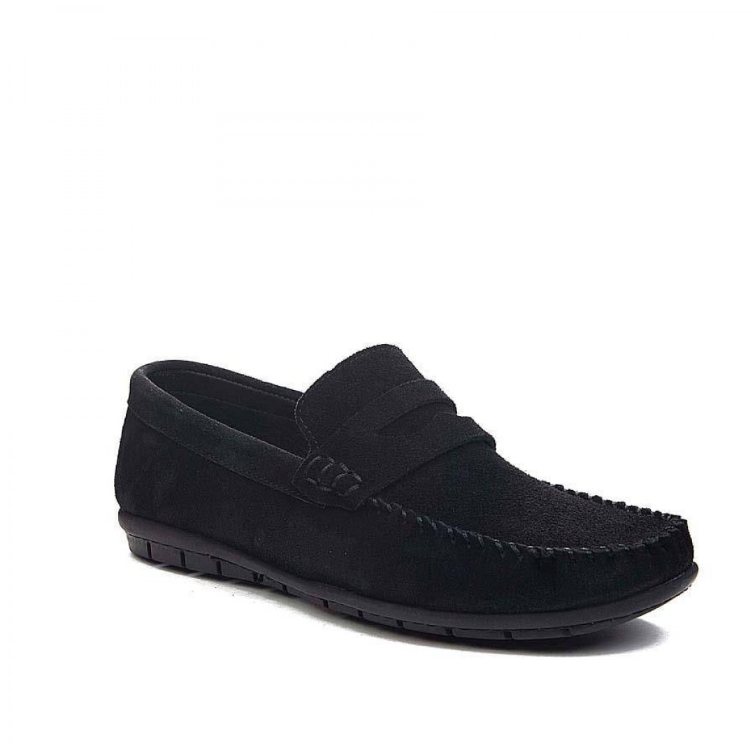 Leather Men's Casual Shoes Skin Comfortable Sole - Y004